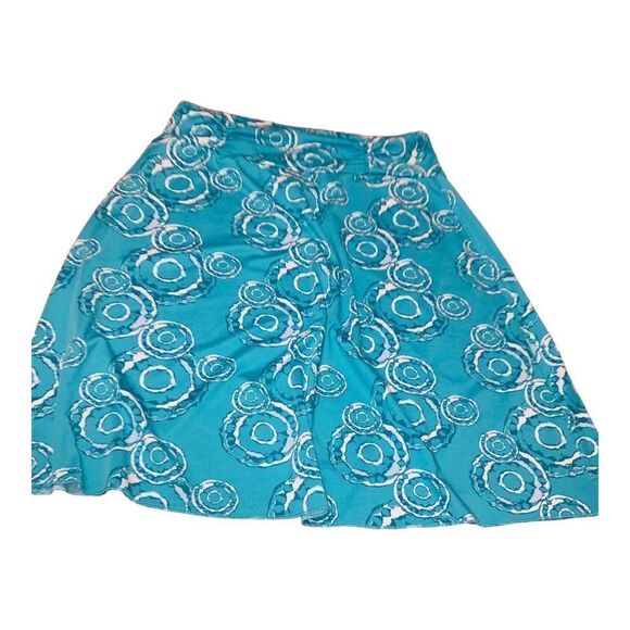 Tranquility Turquoise and White Skirt - Picture 1 of 8